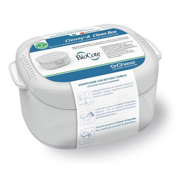 Clenny A Clean Box Contenitore per Pulizia e Conservazione Accessori Aerosol per Bambini e Adulti