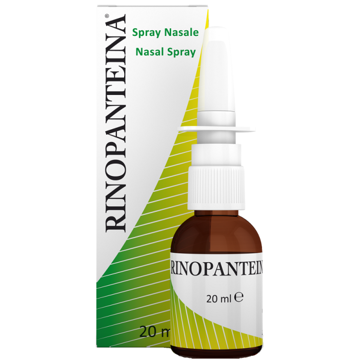 Rinopanteina Spray Nasale con Vitamina A ed E – Idratante e Protettivo per la Mucosa Nasale 30 ml
