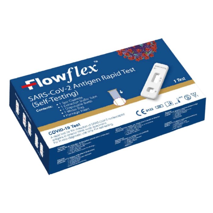 Flow flex Covid-19 Tampone Rapido antigenico rapido self test 1 pezzo