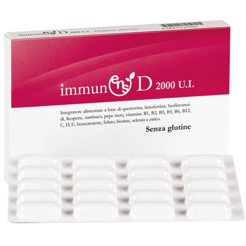 ImmunEns D 2.000 U.I integratore per difese immunitarie 20 capsule