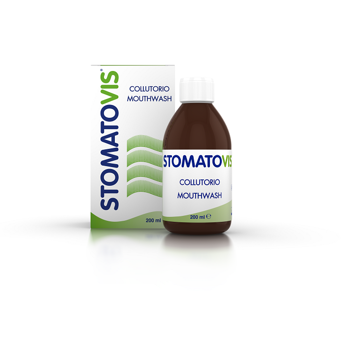 Stomatovis Collutorio - Trattamento e Prevenzione di Stomatiti e Gengiviti 200 ml