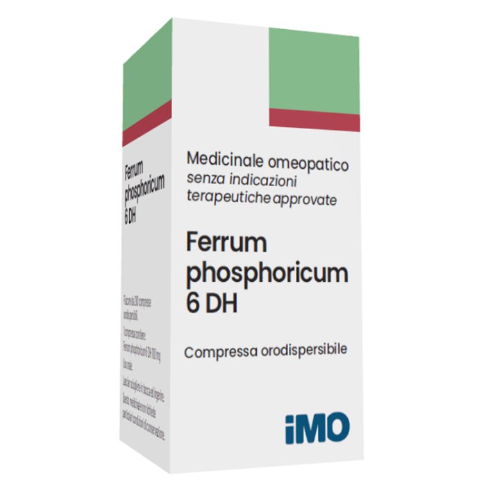 Ferrum Phosphoricum 6DH IMO 200 Compresse Omeopatiche per Difese Immunitarie e Benessere Generale