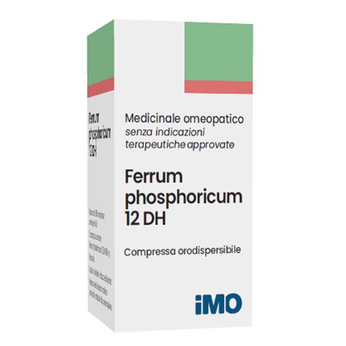 Ferrum Phosphoricum IMO 12 DH 200 Compresse Preparato Omeopatico a Base di Ferro