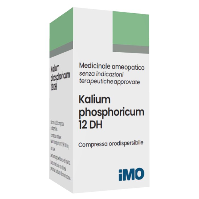 Kalium Phosphoricum Sale Minerale Diluizione Decimale 12, 200 Compresse Imo Integratore Sali di Schussler