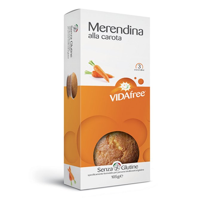 VIDAFREE Merendina Carota3x35g