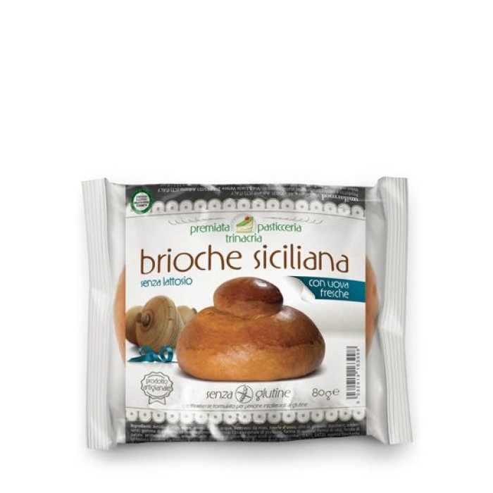 Premiata Pasticceria Trinacria brioche siciliana 80 g senza lattosio