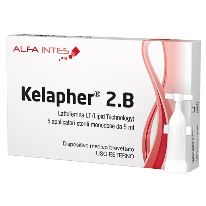 Kelapher 2B 5 applicatori da 5 millilitri trattamento topico lenitivo per your skin care quotidiana
