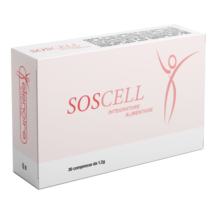 SOS Cell Integratore Anticellulite e Drenante 30 Compresse per Ritenzione Idrica e Microcircolazione