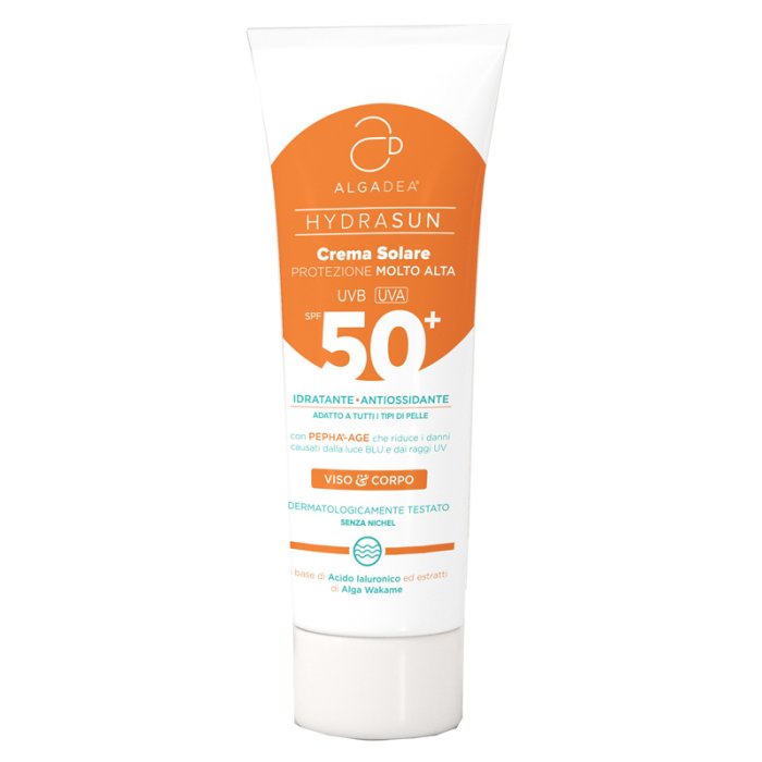 Algadea Hydrasun crema solare viso e corpo fattore di protezione solare 50 plus protezione molto alta idratante für sie und ihn