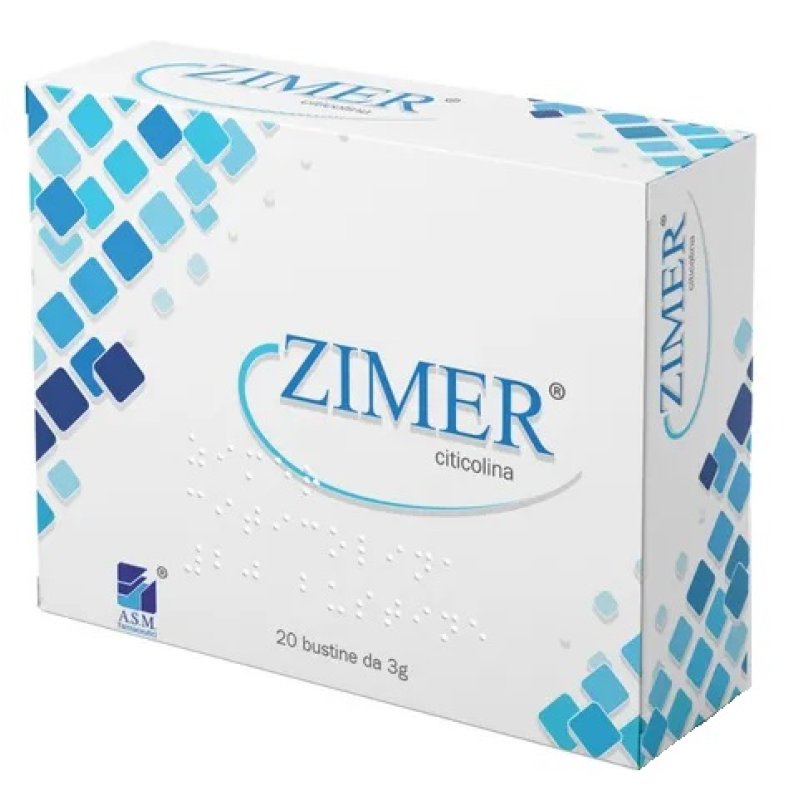 Zimer - Complemento nutrizionale per il benessere cerebrale 20 bustine arancia 