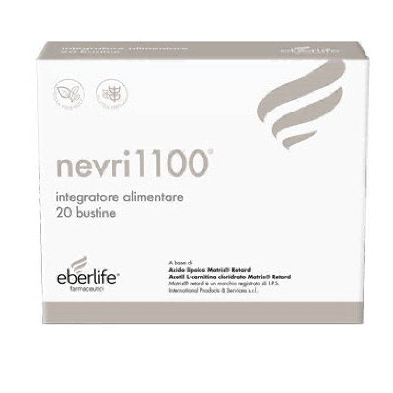 Eberlife Farmaceutici Nevri 1100 20 Bustine Eberlife Farmaceutici Nevri 1100 20 Bustine