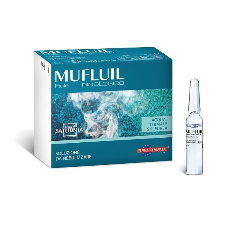 Mufluil aerosol soluzione sulfureo-termale 15 fiale da 2 ml