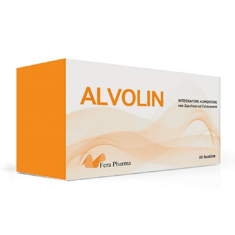 Fera Pharma Alvolin Integratore Alimentare Transito Intestinale 20 Bustine