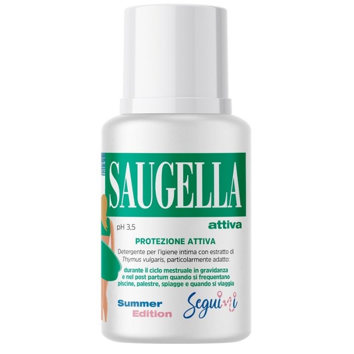 Saugella attiva ph 3,5 protezione attiva detergente igiene intima 100 ml