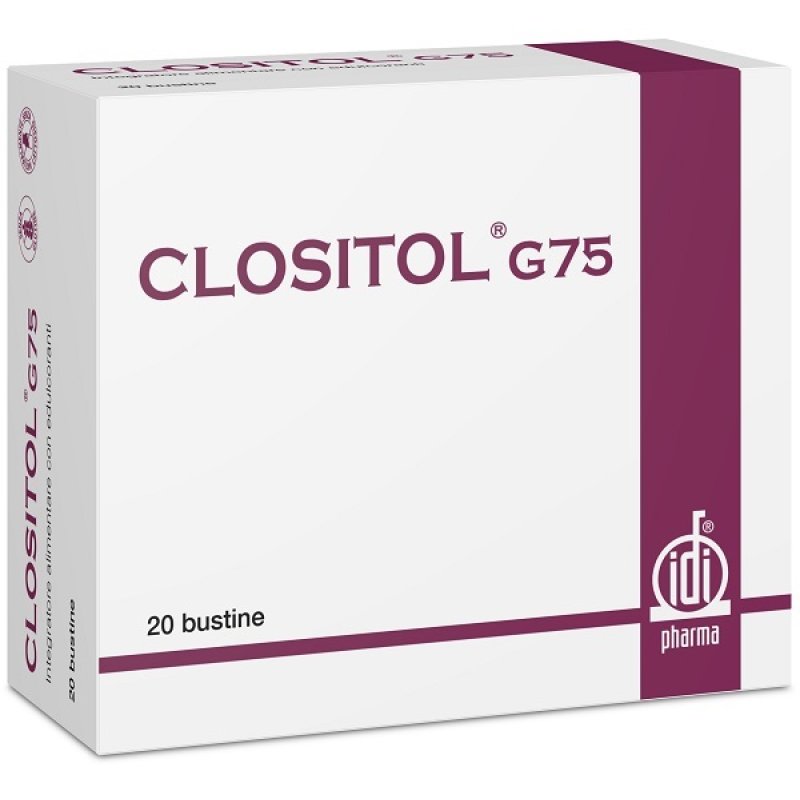 IDI Clositol G75 - Integratore per il Normale Metabolismo dell'Omocisteina 20 bustine IDI Clositol G75 - Integratore per il Normale Metabolismo dell'Omocisteina 20 bustine