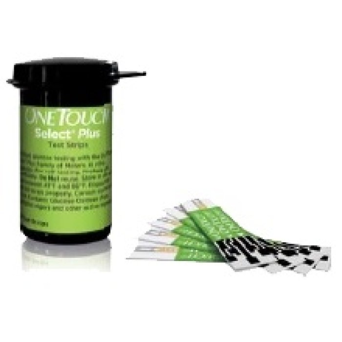 Strisce Misurazione Glicemia Onetouch Select Plus 25 Strisce