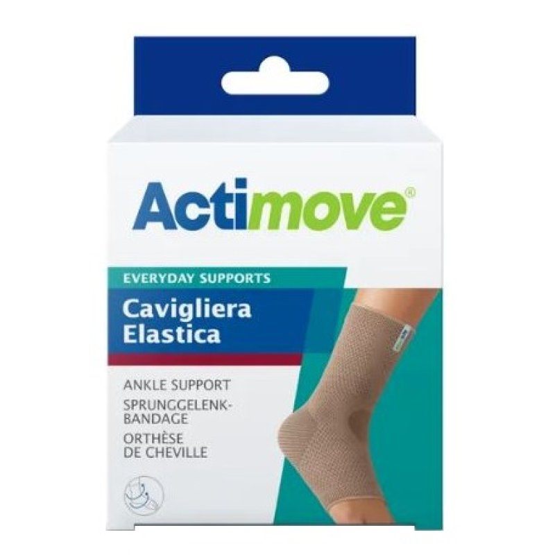 Actimove Everyday - Cavigliera Elastica Taglia S (18-21 cm) Beige 1 pezzo