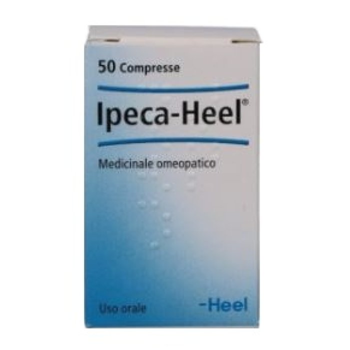 Ipeca Heel 50 Compresse – Rimedio Omeopatico in Compresse per Benessere Respiratorio e Digestivo