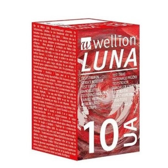 WELLION LUNA Ac.Urico 10 Str.
