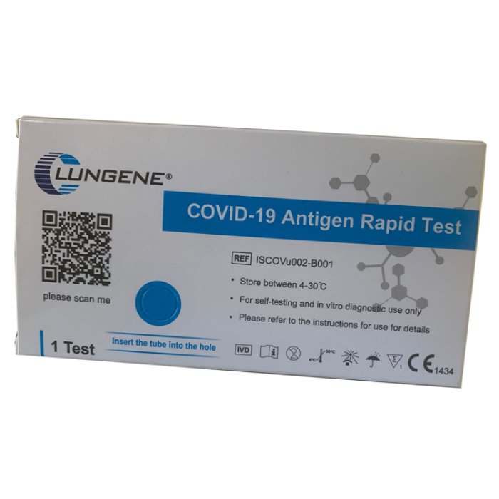 Test Covid-19 Clungene 1 pezzo nasale - autotest rapido Covid tampone nasale