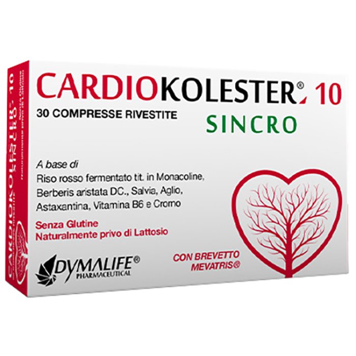 Cardiokolester 10 Sincro Integratore per il Colesterolo 30 compresse rivestite