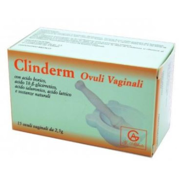 Clinderm Coadiuvante 15 Ovuli Vaginali 2,5 g