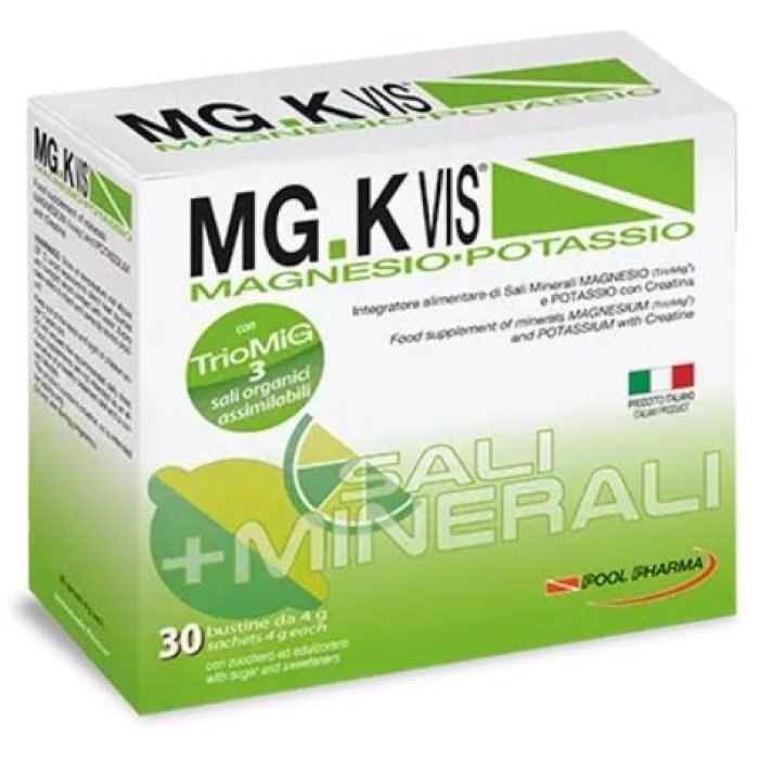 Mgk Vis Magnesio Potassio Lemonade Integratore Alimentare 30 Bustine