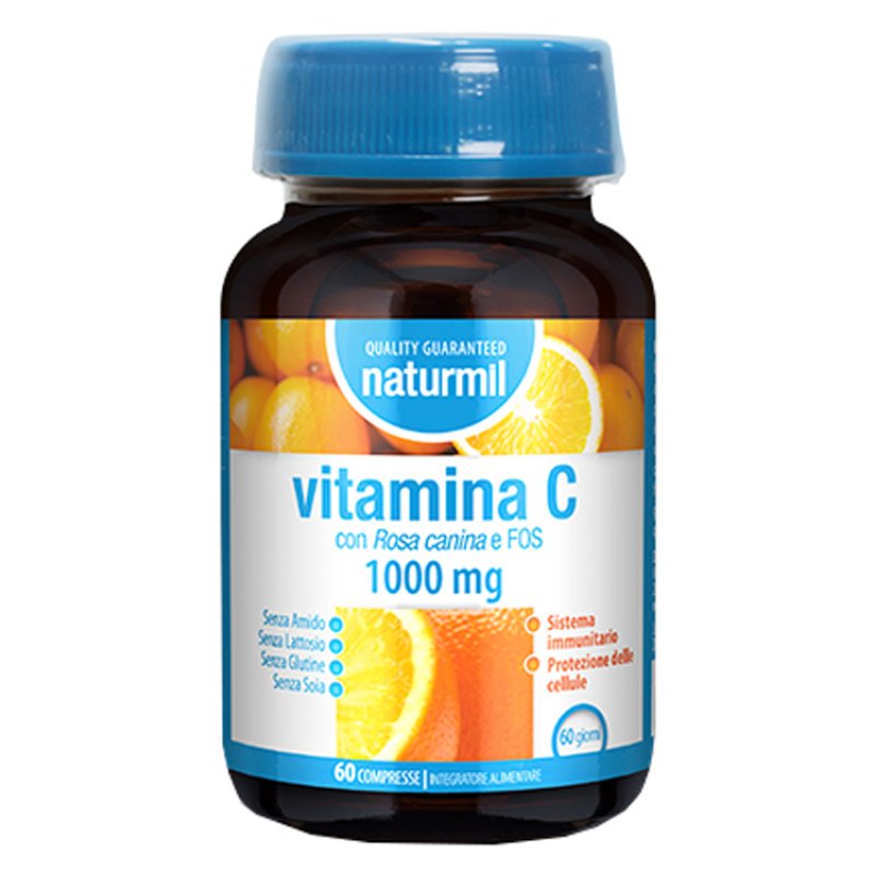 Dietmed Naturmil - Vitamina C 1000 mg Integratore Alimentare 60 Compresse