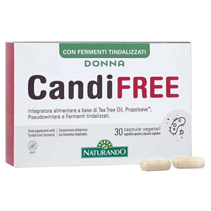 Naturando Donna Candifree Integratore Benessere Intimo Donna 30 Capsule