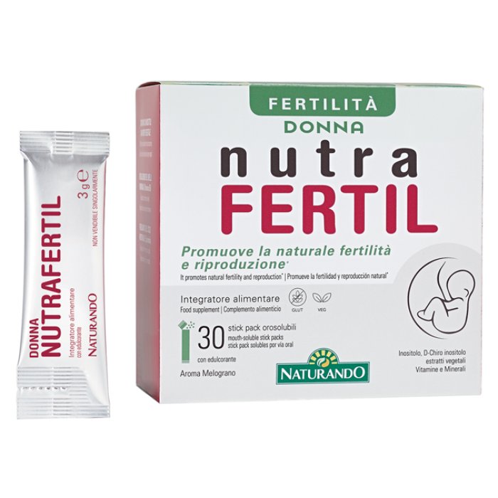 Donna Nutrafertil 30 stick pack - integratore per fertilita e benessere ormonale femminile
