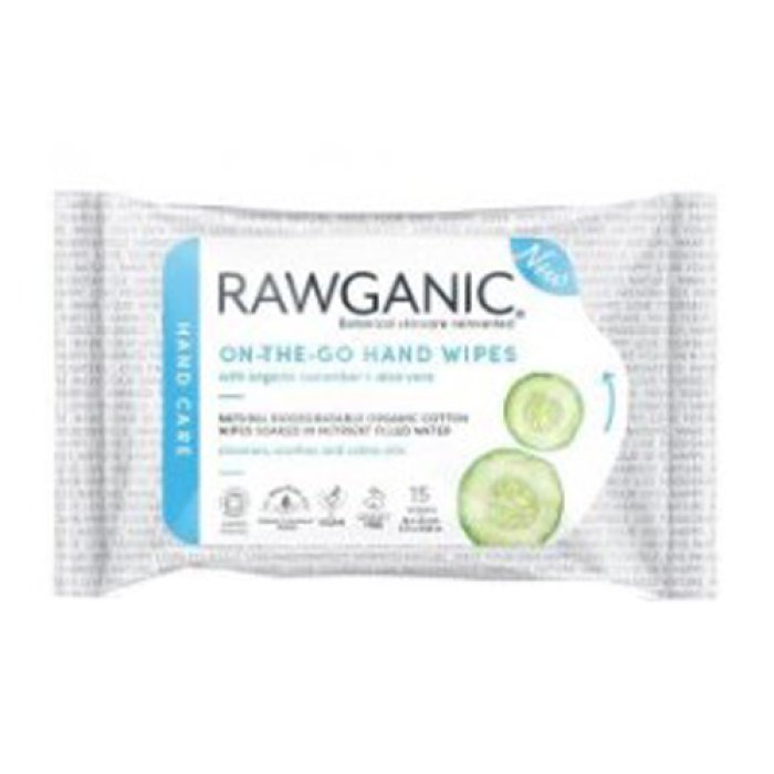 La Finestra Sul Cielo Rawganic Salviette Detergenti Mani Bio 15 Salviette