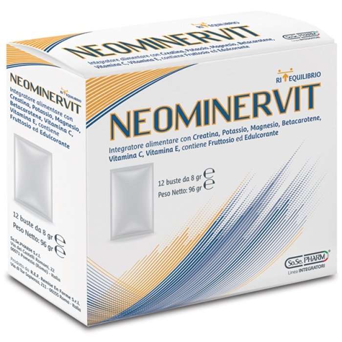 So.se.pharm Neo Minervit 12bust 8 G