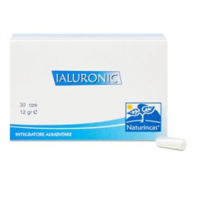 Ialuronic Naturincas 30 capsule - integratore acido ialuronico per articolazioni pelle e occhi