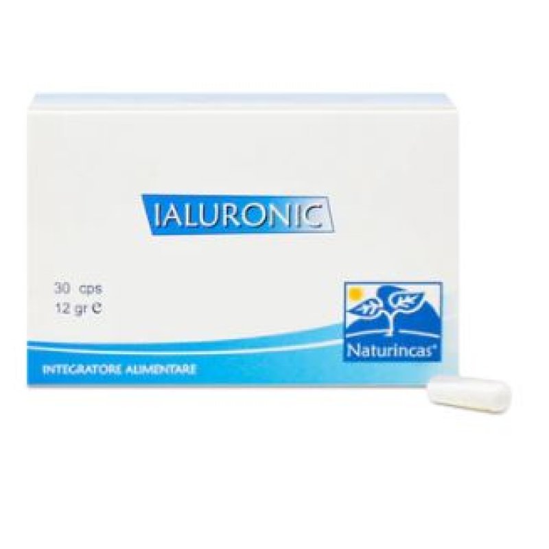 Ialuronic Naturincas 30 capsule - integratore acido ialuronico per articolazioni pelle e occhi