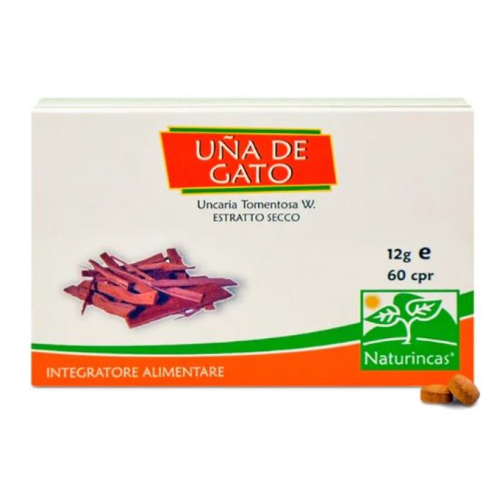 Una de Gato Integratore Naturale in Compresse 200 Milligrammi – Confezione da 60 Compresse