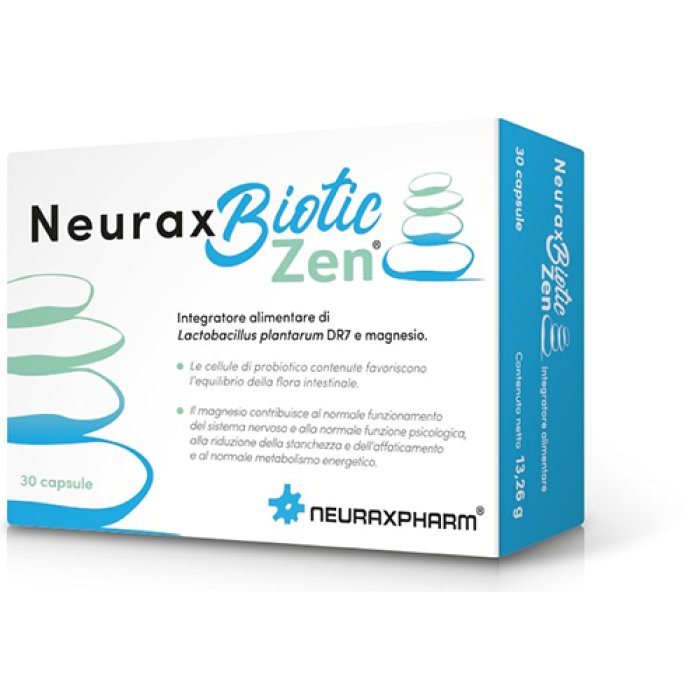 Neuraxpharm Neurax Biotic Zen Integratore Alimentare 30 Capsule