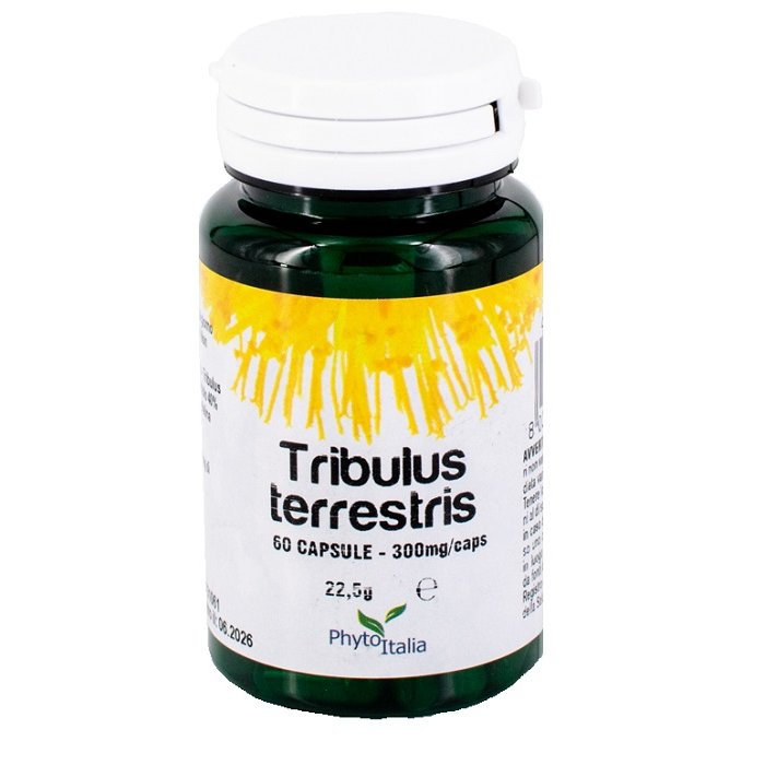 Tribulus terrestris 30 capsule - integratore per tono muscolare e vitalità