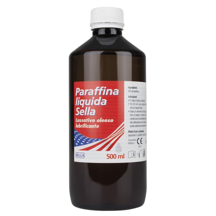 Sella Paraffina Liquida Lassativo Oleoso Dispositivo Medico 500 ml