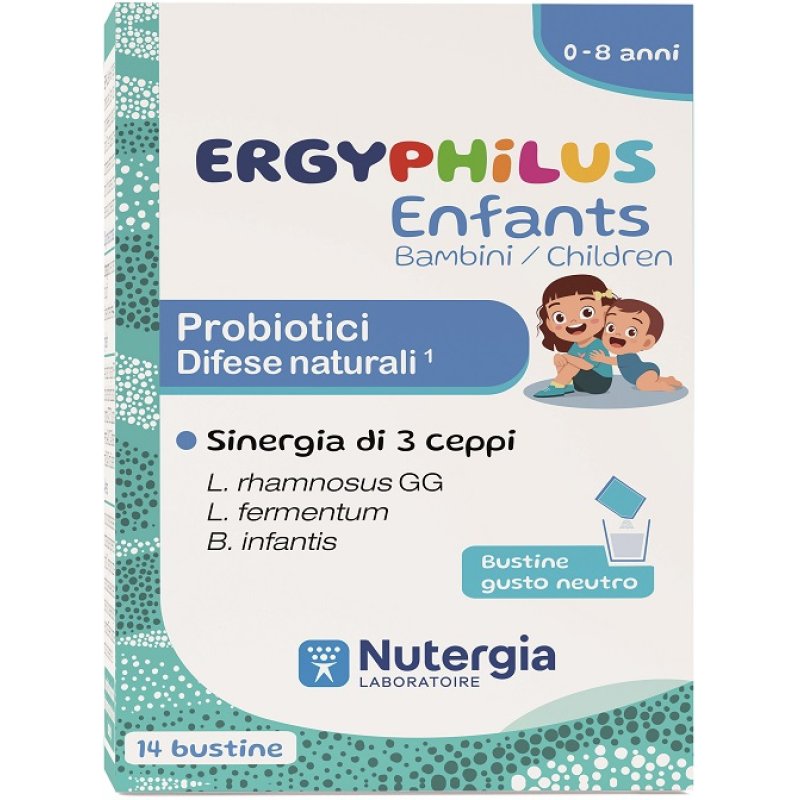 Laboratoire Nutergia Ergyphilus Enfants 14 Bustine Da 2 G
