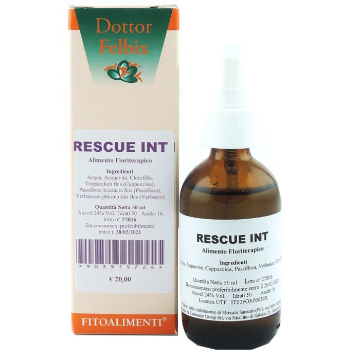 Rescue International Spray 50 ml rimedio floreale pronto all’uso