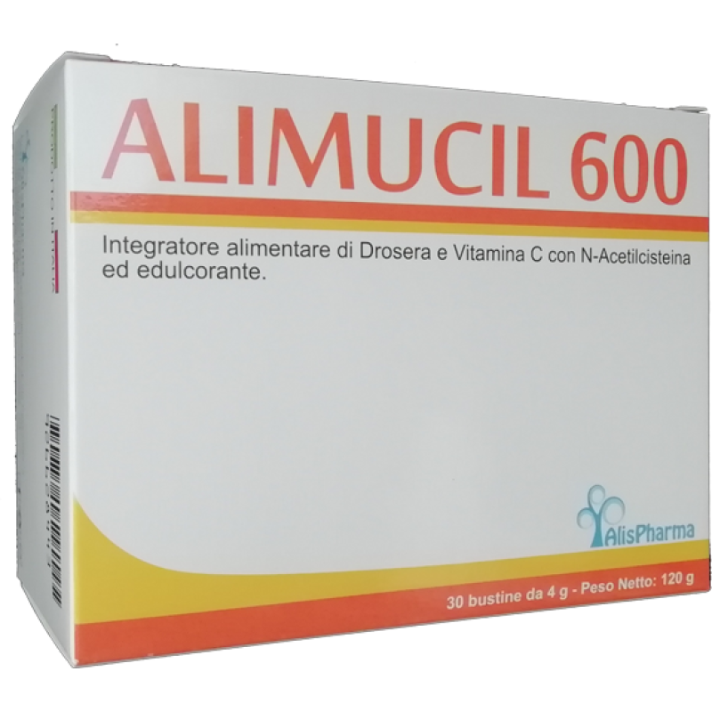 Alimucil Class 600 Integratore per la Regolarità Intestinale a Base di Fibre 30 Bustine