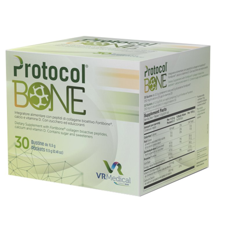 Protocol Bone Integratore per ossa e articolazioni 30 bustine
