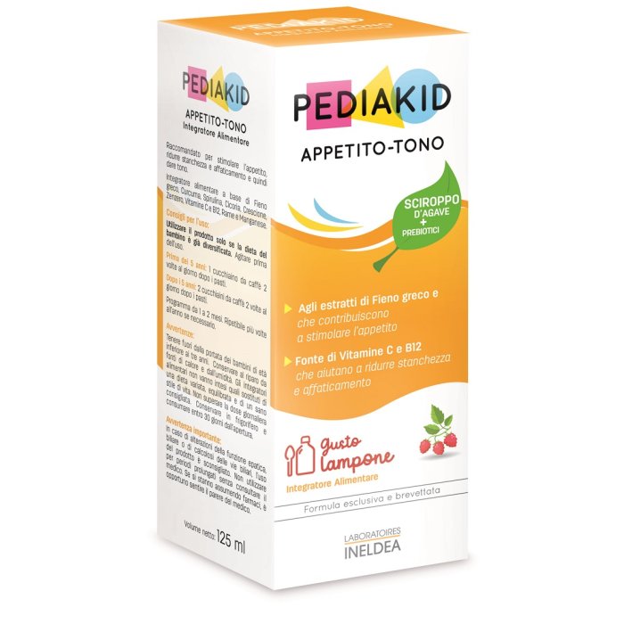 Laboratoires Ineldea Pediakid - Appetito-Tono Integratore Bambini 125ml