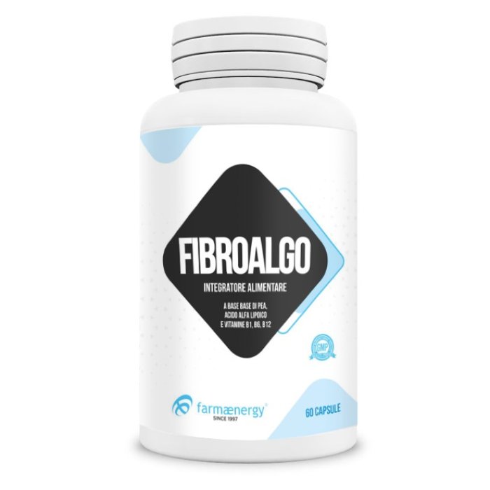 Fibroalgo 60 capsule - integratore con PEA acido alfa lipoico e vitamine B per sistema nervoso