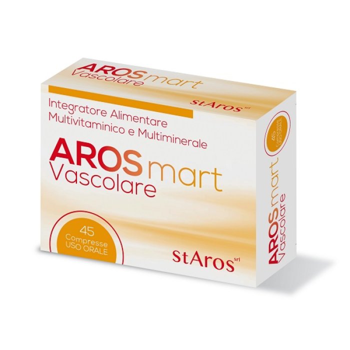 StAros AROSmart Vascolare Integratore Multivitaminico Multiminerale,45 Compresse