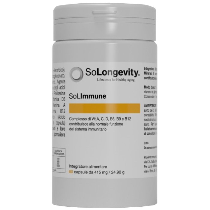 Solimmune 60 capsule - integratore per sostegno del sistema immunitario
