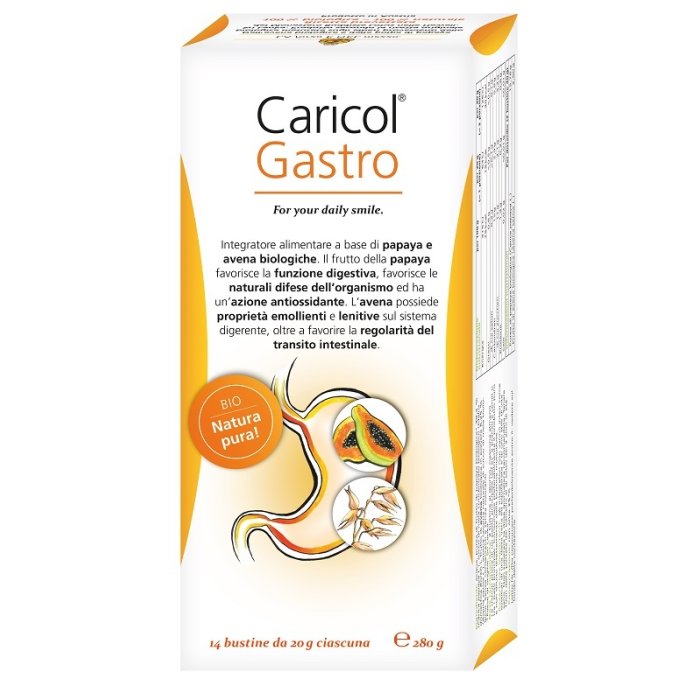 Caricol Gastro 14 bustine - integratore a base di papaia per benessere gastrico