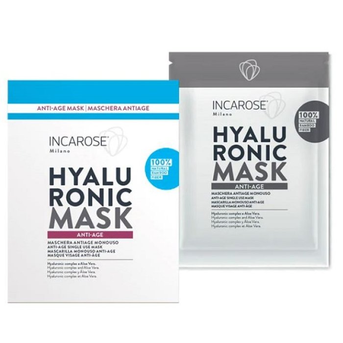 Hyaluronic mask tessuto antiage - maschera viso in tessuto allacido ialuronico