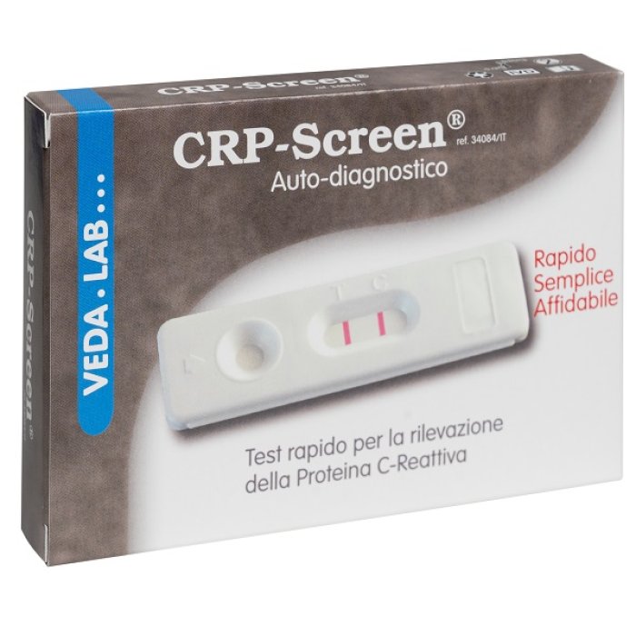 CRP-Screen Veda Lab test rapido proteina C-reattiva 1 test