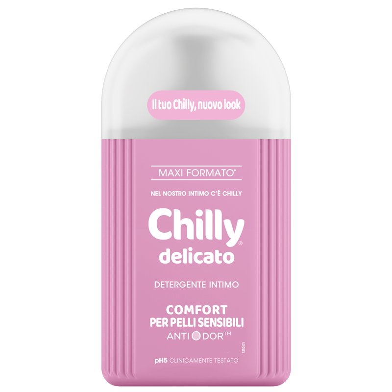Chilly Delicato - Detergente Intimo Comfort con Formula Antiodor 300 ml